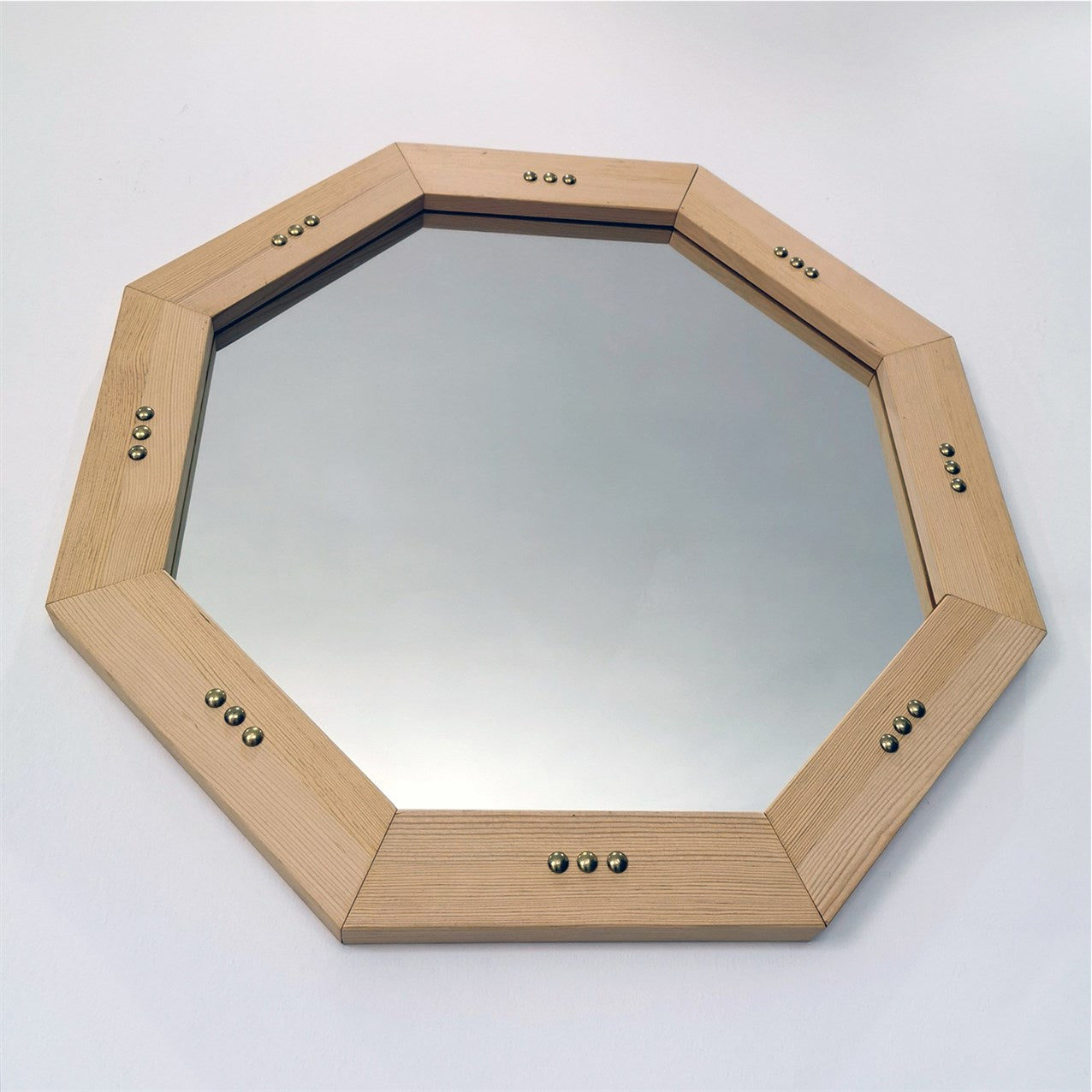 Achtgen - Natural Solid Wood Frame Mirror Home Decor